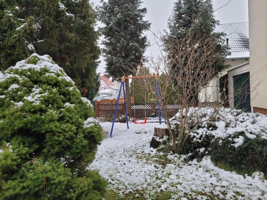 Gaestewohnung " Am Harsdorf " Magdeburgo Esterno foto