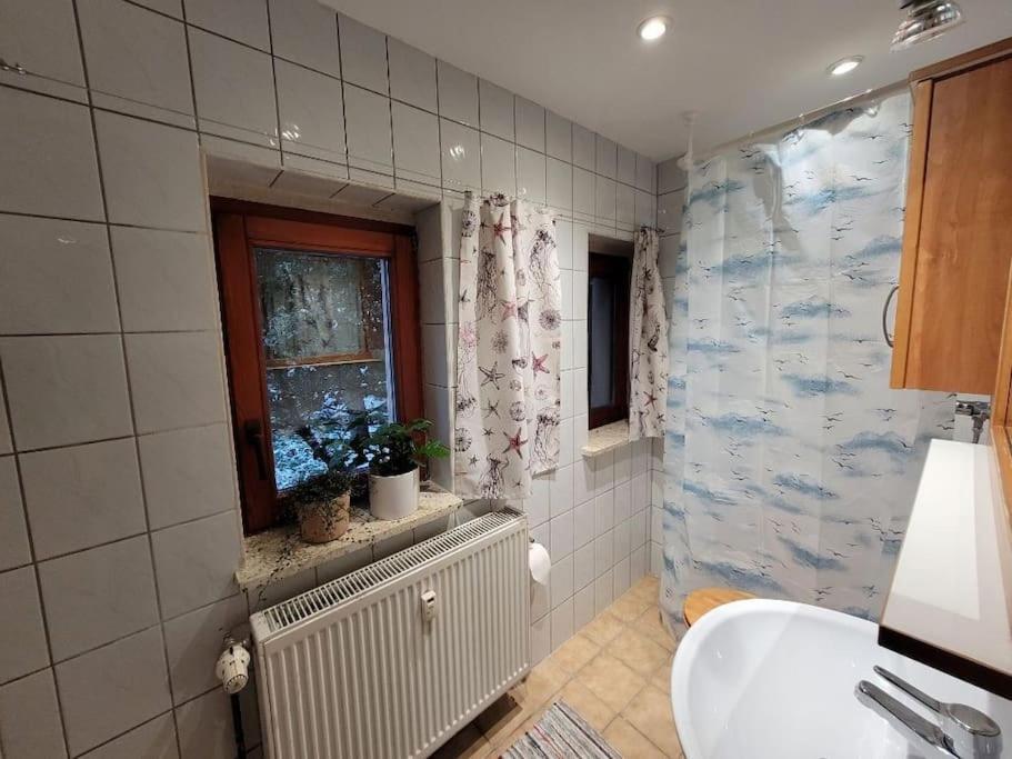 Gaestewohnung " Am Harsdorf " Magdeburgo Esterno foto