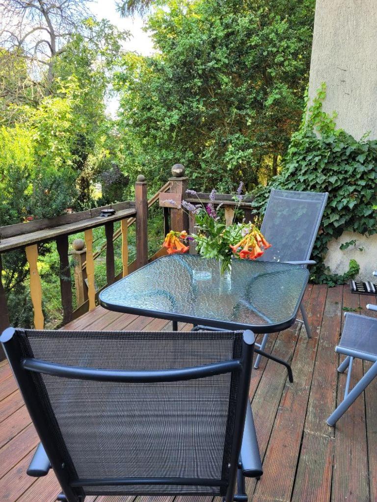 Gaestewohnung " Am Harsdorf " Magdeburgo Esterno foto