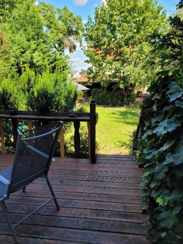 Gaestewohnung " Am Harsdorf " Magdeburgo Esterno foto